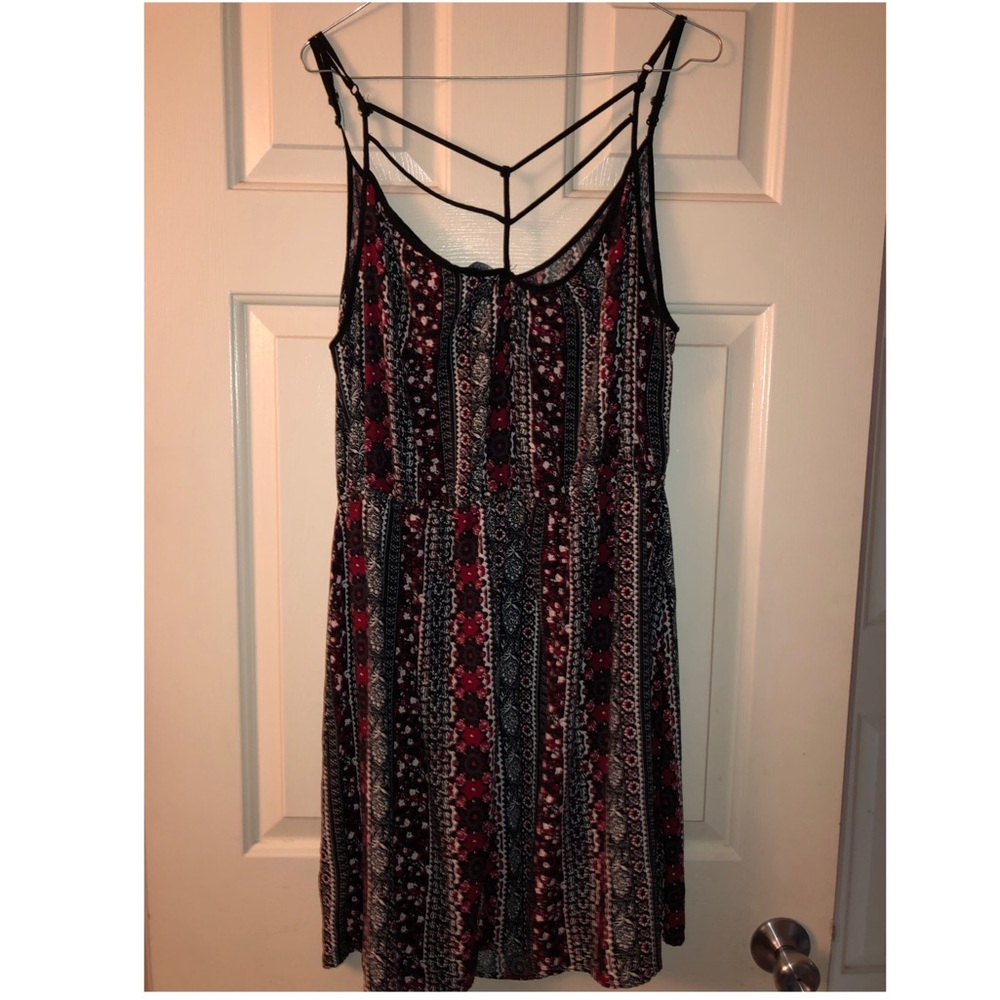 Plus size floral dress
